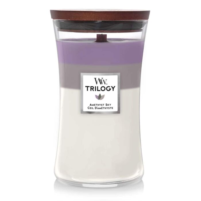 Woodwick Amethyst Sky - Large Trilogy Jar